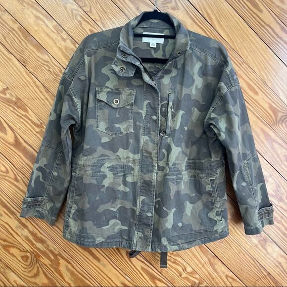 Anthropologie Marrakech Camo Utility Anorak Jacket Small - Picture 3 of 9
